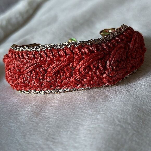 Bohemian Crochet Woven Bracelet! - Picture 1 of 9